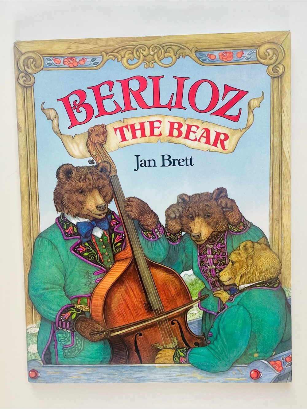 Berlioz the Bear by Jan Brett Hardcover Picture Book
